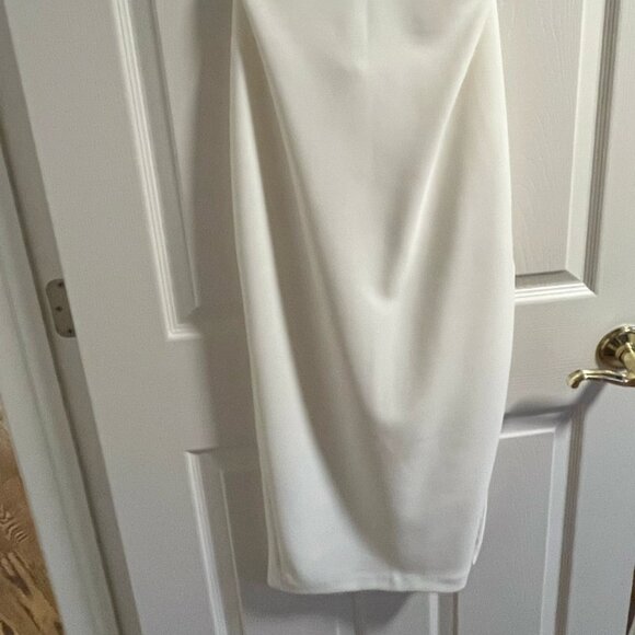 Abercrombie and fitch midi white cut out dress - Picture 7 of 8